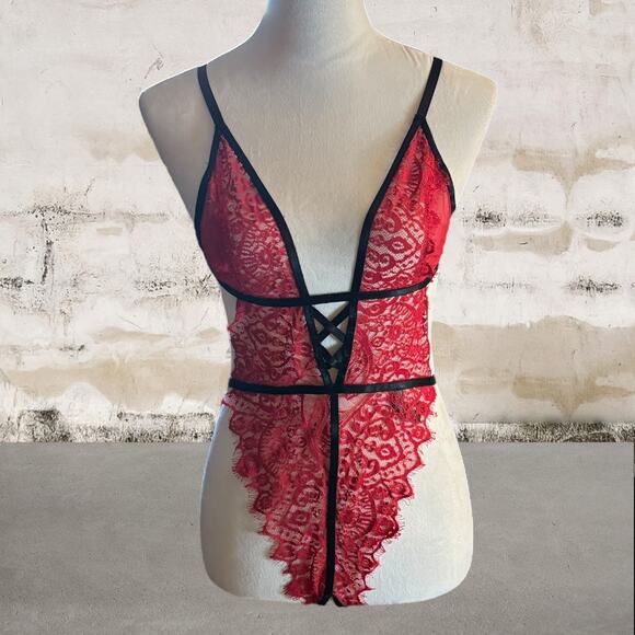Oh La La Cheri Other - Oh La La Cheri NWOT Women's Teddy Lingerie S/M
